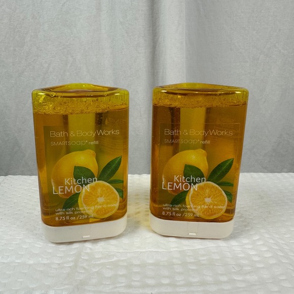 1 Bath & Body Works Kitchen Lemon Smart Soap Refill  8.75 fl oz‎ New And Sealed - Picture 1 of 5